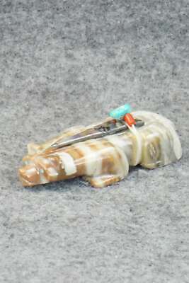 Badger Zuni Fetish Carving - Alex Tsethlikai