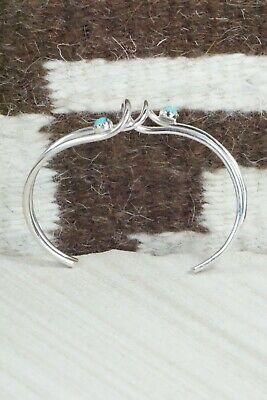Turquoise & Sterling Silver Bracelet - Yolanda Skeets - High Lonesome Trading