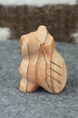Owl Zuni Fetish Carving - Brandon Phillips