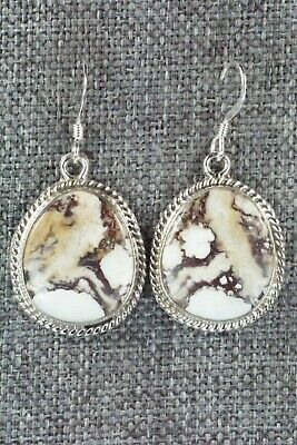 Wild Horse & Sterling Silver Earrings - Annie Spencer