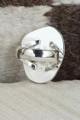 Turquoise & Sterling Silver Ring - Jimson Belin - Size 7.5