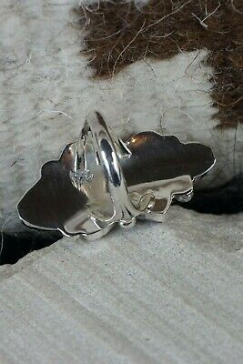 Navajo 6 Multi Stone and Sterling Silver Ring - Roberta Begay - Size 7 - High Lonesome Trading