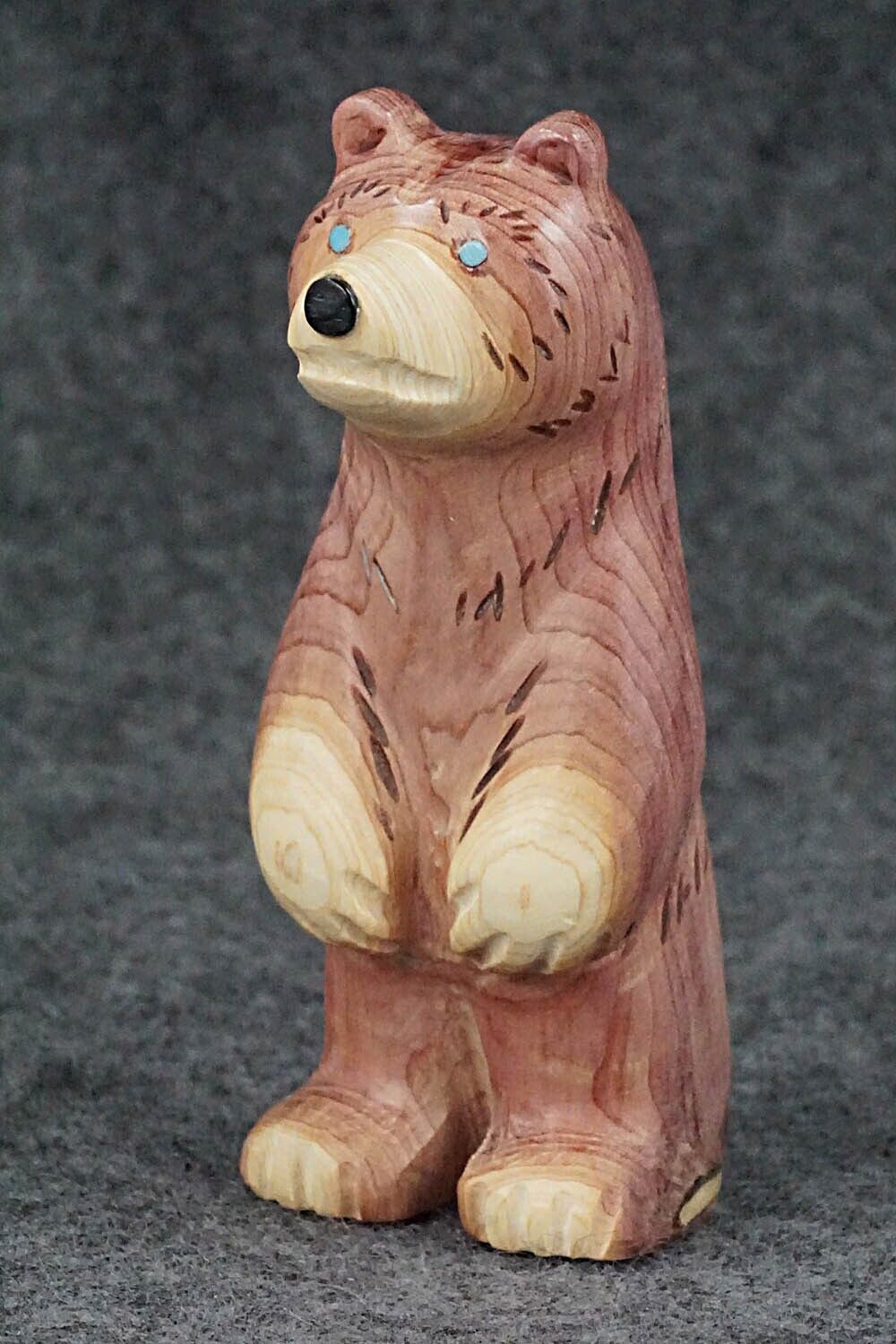 Bear Zuni Fetish Carving - Cody Nastacio