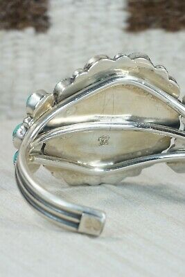 Navajo Turquoise & Spiny Oyster Bracelet - Roberta Begay