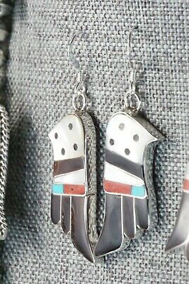Multi Stone & Sterling Silver Squash Blossom Set - Bobby Shack