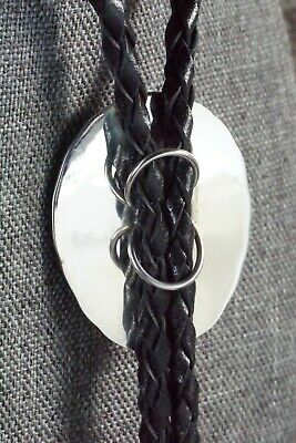 Turquoise & Sterling Silver Bolo Tie - Alvin Joe