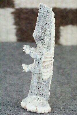 Eagle Zuni Fetish Carving - Lewis Malie Jr. - High Lonesome Trading