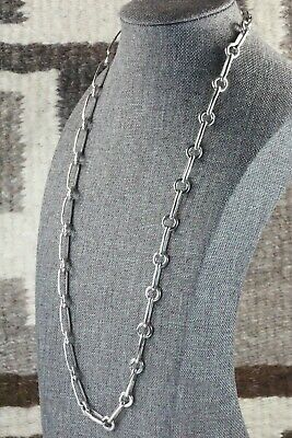 Navajo Sterling Silver Chain Necklace - Ben Begay