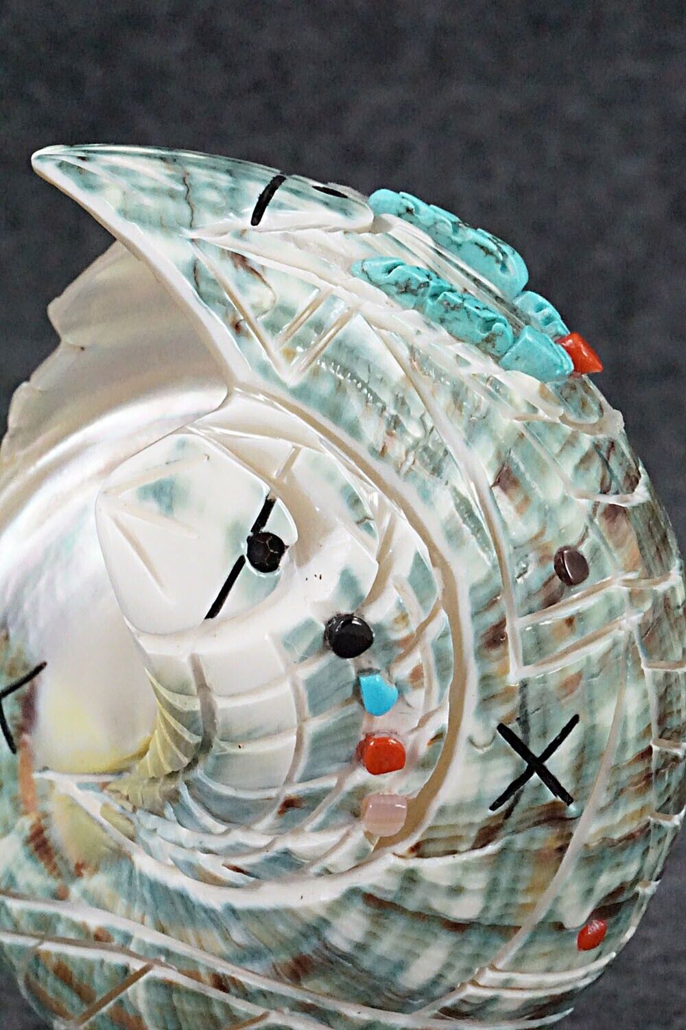 Corn Maiden Zuni Fetish Carving - Vickie Quandelacy