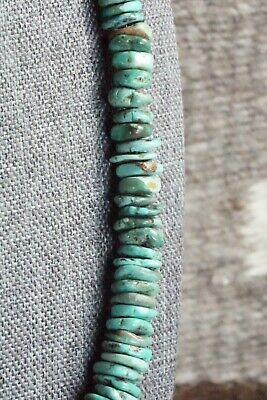Turquoise & Sterling Silver Necklace - Navajo
