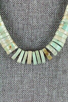Turquoise & Sterling Silver Necklace - Joann Garcia
