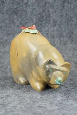 Bear Zuni Fetish Carving - Enrike Leekya