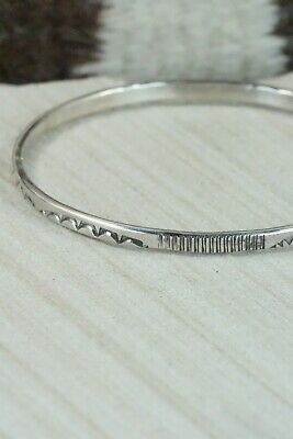 Sterling Silver Bangle - Elaine Tahe