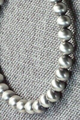 Sterling Silver Navajo Pearl Earrings - Jan Mariano