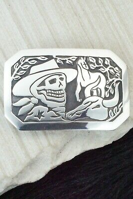 Sterling Silver Belt Buckle - Sonny Gene