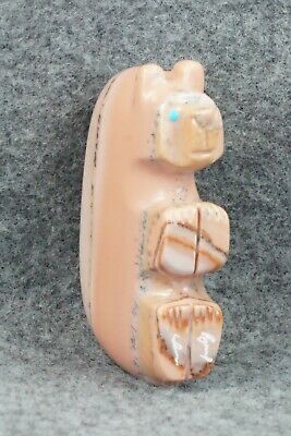 Bear Zuni Fetish Carving - Reynold Lunasee