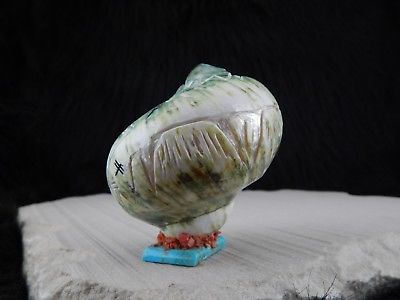 Corn Maiden & Zuni Eagle Carving - Gloria Chattin - High Lonesome Trading