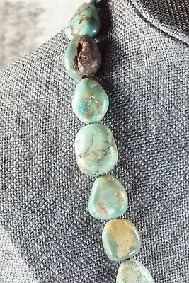 Turquoise & Sterling Silver Necklace - Louise Joe - High Lonesome Trading