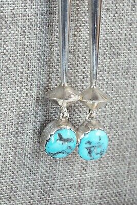 Turquoise & Sterling Silver Bolo Tie - Spencer