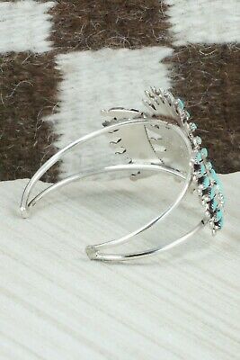 Turquoise & Sterling Silver Bracelet - Evonne Hastito