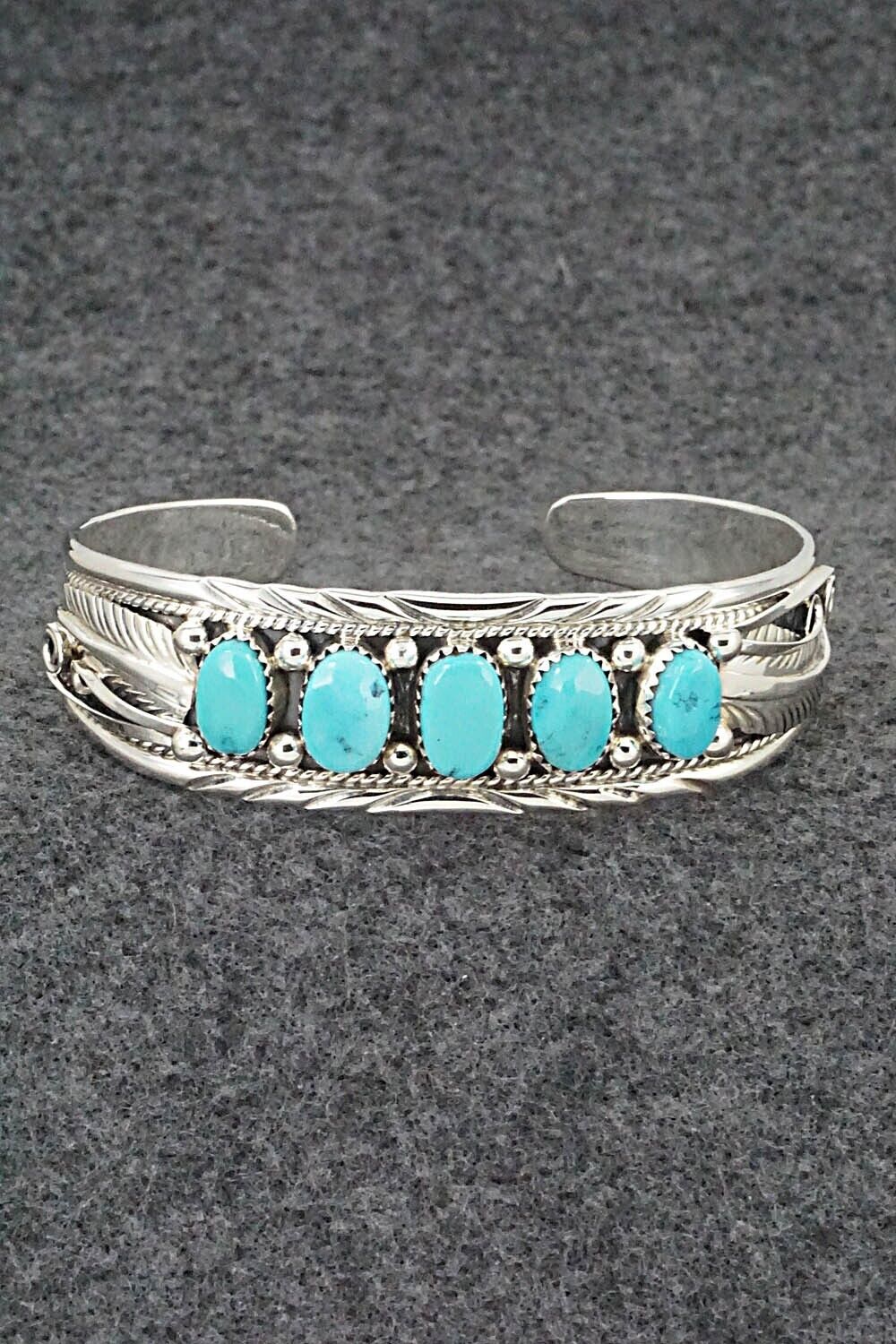 Turquoise & Sterling Silver Bracelet - Davey Morgan