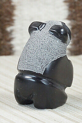 Bear Zuni Fetish Carving - Reynold Lunasee