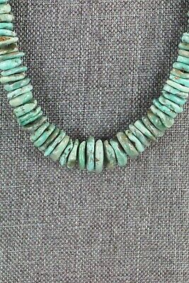 Turquoise & Sterling Silver Necklace - Navajo