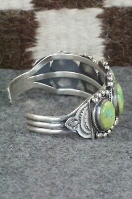 Turquoise & Sterling Silver Bracelet - Thomas Yazzie