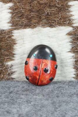 Lady Bug Zuni Fetish Carving - Reynold Lunasee