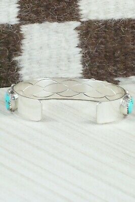 Turquoise & Sterling Silver Bracelet - Darlene Begay