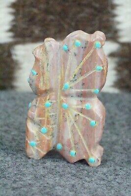 Butterfly Zuni Fetish Carving - Danette Laate - High Lonesome Trading
