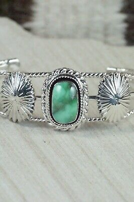 Turquoise & Sterling Silver Bracelet - Annie Spencer