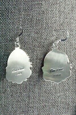 Turquoise & Sterling Silver Necklace and Earrings Set - Tom Lewis