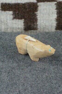 Mountain Lion Zuni Fetish Carving - Delvin Leekya