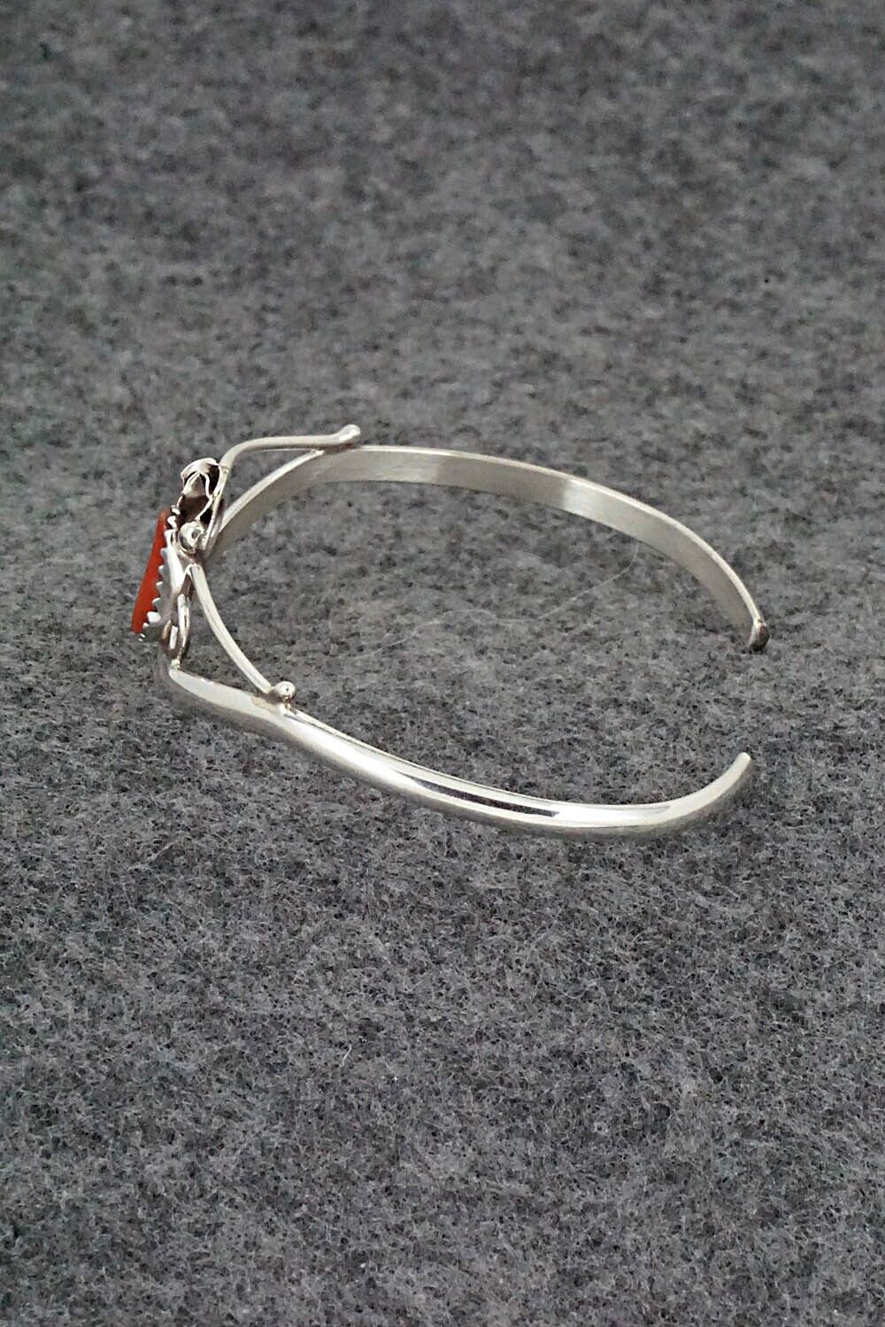 Coral & Sterling Silver Bracelet - Max Calladitto