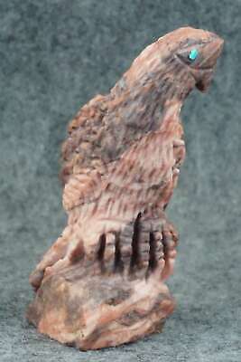 Eagle Zuni Fetish Carving - Jon Quam