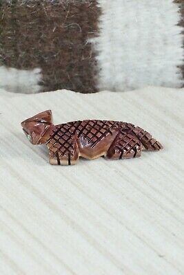 Horned Toad Zuni Fetish Carving - Carl Etsate