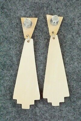 Spiny Oyster & Sterling Silver Earrings - Sharon Abeyta