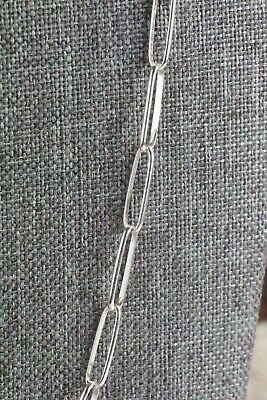 Navajo Sterling Silver Chain Necklace - Sally Shurley