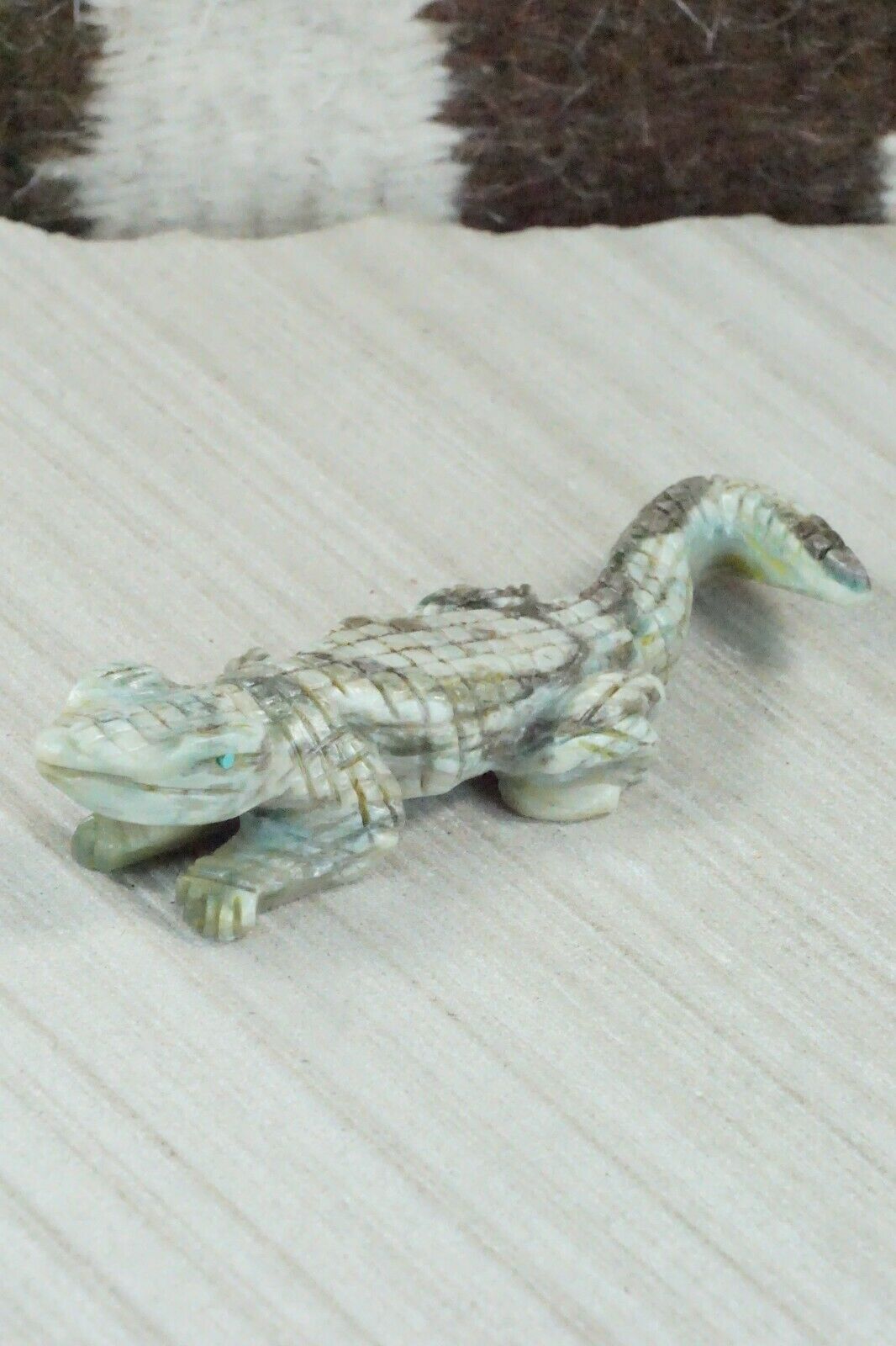Lizard Zuni Fetish Carving - Tony Mackel