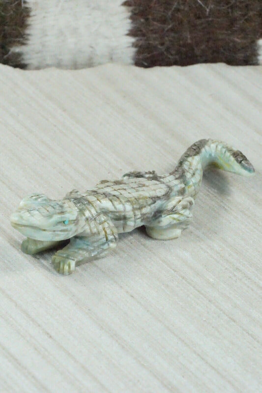 Lizard Zuni Fetish Carving - Tony Mackel
