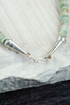 Turquoise & Sterling Silver Necklace - Joann Garcia