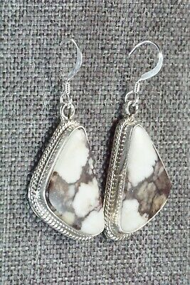Wild Horse & Sterling Silver Earrings - Annie Spencer
