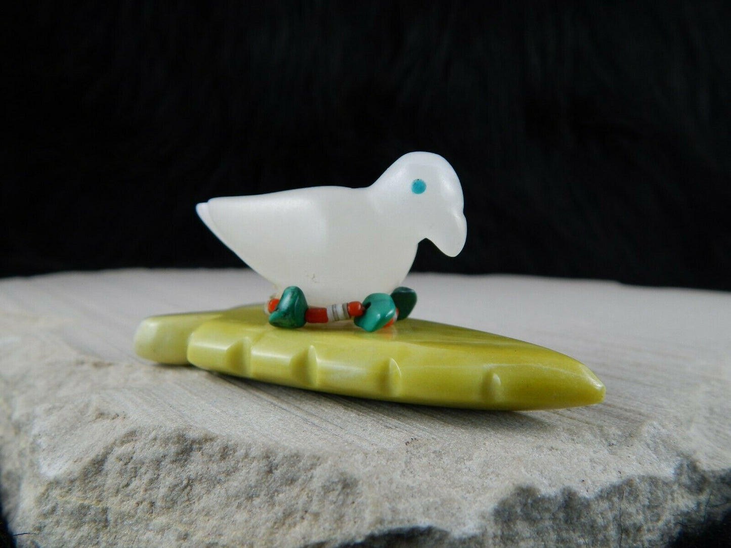 Bird- Zuni Fetish Carving - Cameron Kallestewa - High Lonesome Trading