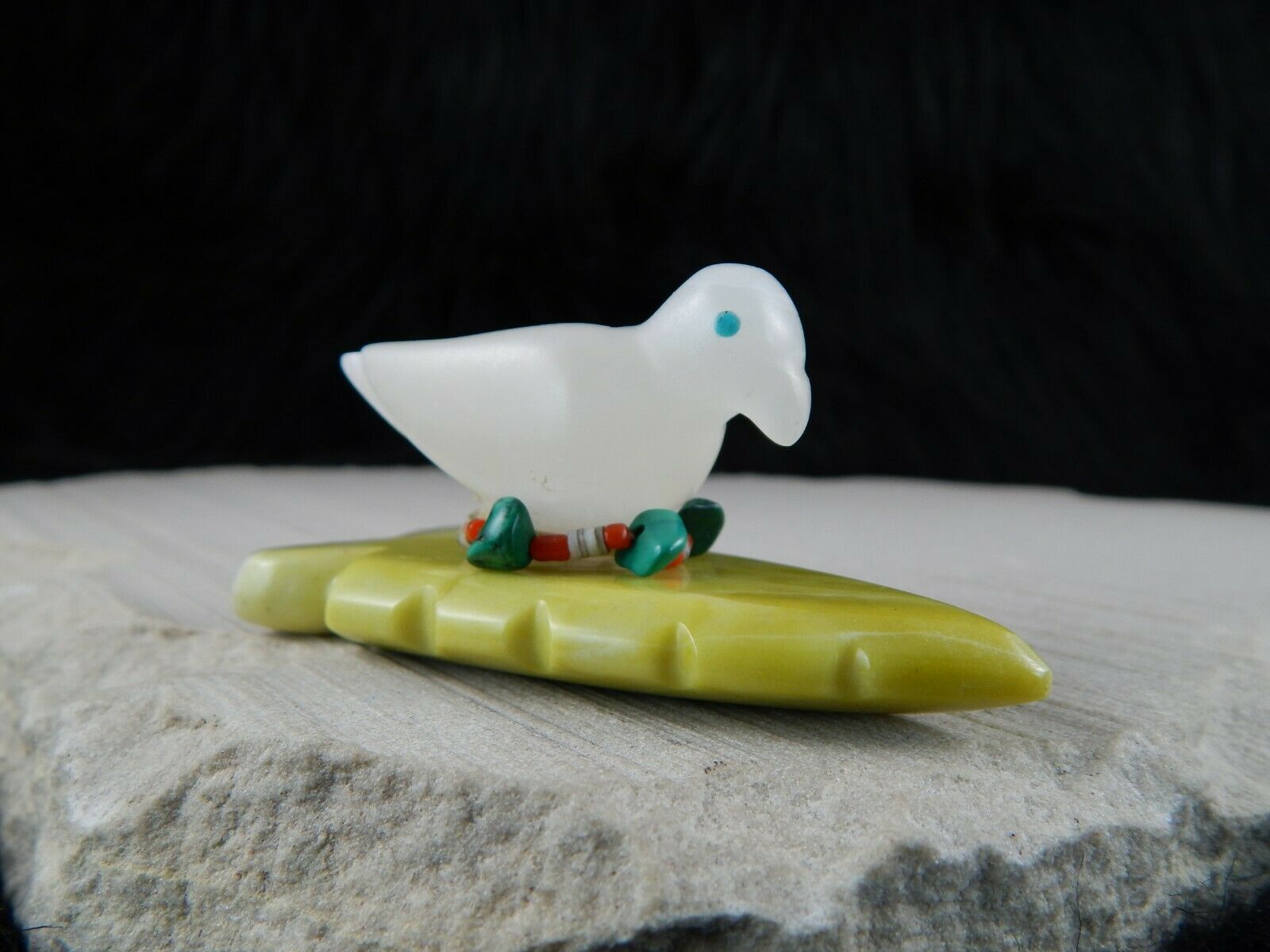 Bird- Zuni Fetish Carving - Cameron Kallestewa - High Lonesome Trading