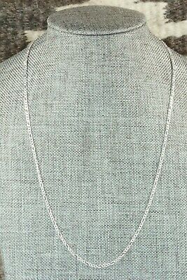 Sterling Silver Chain Necklace - Sterling Silver 16"