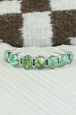 Turquoise & Sterling Silver Bracelet - Thomas Yazzie - High Lonesome Trading