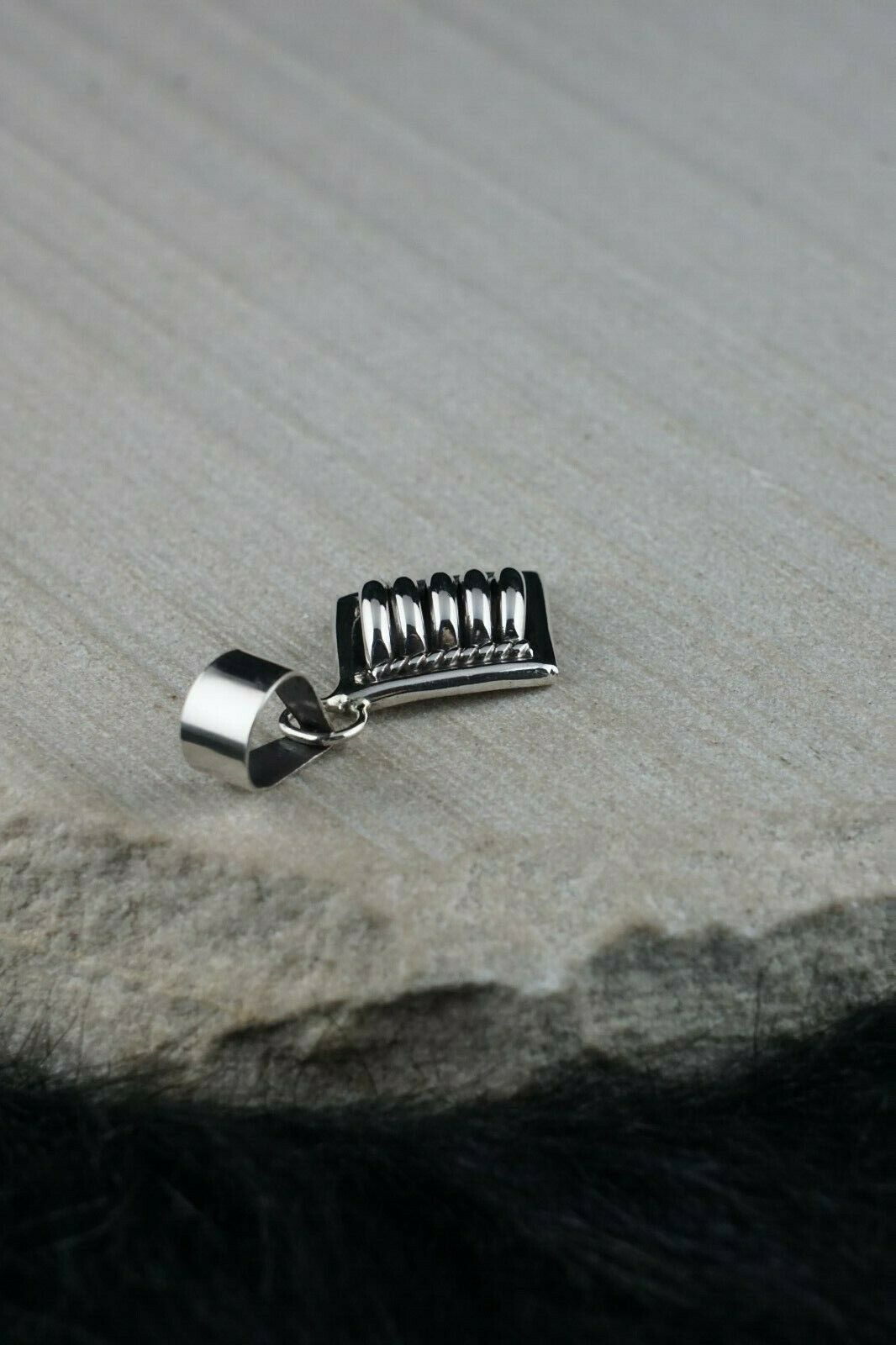 Sterling Silver Pendant - Thomas Charley - Navajo - High Lonesome Trading