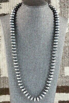 Sterling Silver Navajo Pearl Necklace - Preston Haley
