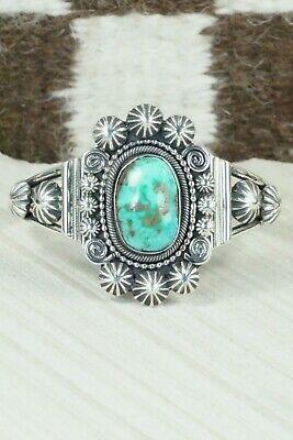 Turquoise and Sterling Silver Bracelet - Jess Martinez - High Lonesome Trading